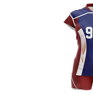 Premium <b>Volleyball</b> Jersey <b>Set</b> with Lightweight Quick Dry Fabric and Personalized Team Logo Manufacturing - Product Image 2