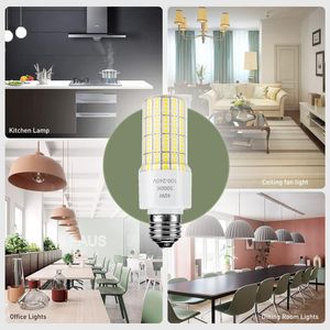 Lot de 2 ampoules LED 40W équivalentes à 300W, 5000 lumens, 5000K, blanc lumière du jour, culot moyen E26/E27, utilisation intérieure et extérieure - Product Image 6