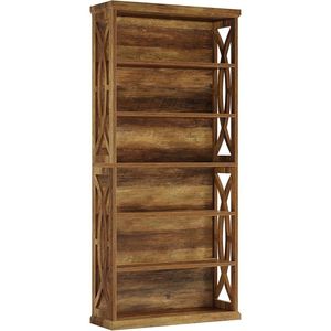 Estante de exhibición independiente para estanterías de madera para oficinas en casa, salas de estar y dormitorios - Product Image 6