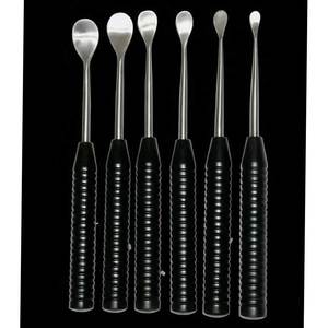 Juego de Elevadores Cobb, Instrumentos Ortopédicos Quirúrgicos para Columna Vertebral, 6 Piezas, Color Negro Acero, SURGINEXA SOA-554722935, Portátiles, Pakistán - Product Image 4