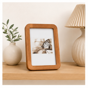 Marco de Fotos de Madera Maciza al por Mayor, Marco de Fotos Ecológico con Esquinas Redondeadas para Mesa y Decoración del Hogar, Precio Competitivo - Product Image 4