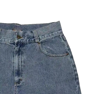 Shorts en jean contemporains coupe slim en tissu extensible style streetwear Fabricant OEM Vente en gros Exportation - Product Image 2