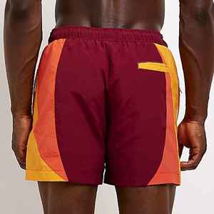 Nouveaux shorts de bain décontractés écologiques pour hommes, shorts de plage d'été anti-UV, séchage rapide, coupe-vent, respirant, tissu peigné - Product Image 5