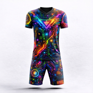 Ensemble de vêtements de basket-ball : Maillot sans manches et short en tissu respirant, personnalisable avec nom, numéro et logo - Product Image 2