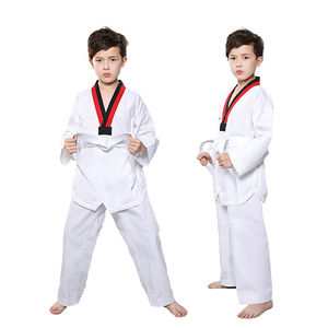 Uniforme de Taekwondo para Hombre, Diseño de Última Moda, 100% Algodón, Transpirable, de Secado Rápido, Ropa Deportiva de Pakistán, Servicio OEM, Venta al Por Mayor - Product Image 4