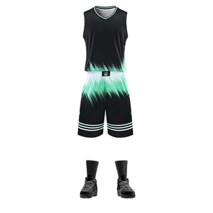 Camiseta Deportiva Unisex Negra con Cuello en V, Estampado Frontal, Absorbente de Humedad, de Poliéster, para Todas las Temporadas, Color Sólido - Product Image 2