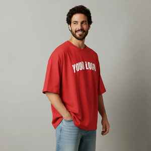2026 Top Quality Oversized Men's <b>Hip</b> Hop T-Shirts Drop Shoulder O-Neck Short Sleeve Baggy 100% Cotton Plus Size T-shirt - Product Image 5