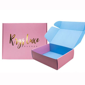 Custom Logo Corrugated Mailing Boxes, Printed Corrugated Transport <b>Packaging</b> for Hat Wholesale - Product Image 6