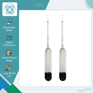 Lactómetro de Vidrio de Calidad Superior Fabricado en India, Tipo Zeal 0-40 84F, para Verificar la Gravedad Específica de la Leche, Venta al Por Mayor - Product Image 2