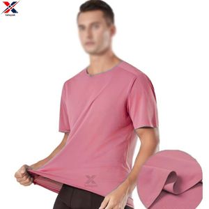 เสื้อยืดคอกลมผ้าเจอร์ซีย์ทรงหลวมพิมพ์ลายแห้งเร็วสำหรับผู้ชาย เหมาะสำหรับออกกำลังกาย วิ่ง ฟิตเนส และกิจกรรมกลางแจ้ง ระบายอากาศได้ดี - Product Image 5
