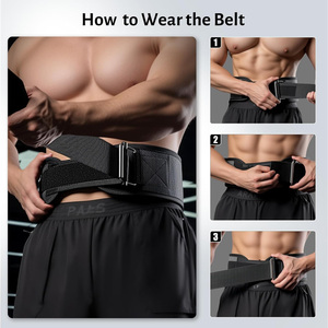 Faja Lumbar Transpirable con Soporte para la Espalda Baja, Cinturón de Soporte Lumbar con Doble Correa Ajustable y 8 Varillas para Hombres y Mujeres, Uso Diario en el Trabajo y el Gimnasio - Product Image 5