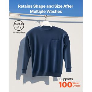 Camicie FR da Uomo Leggere 7 oz in Cotone Traspirante Ignifugo a Maniche Lunghe, Camicia da Lavoro Ritardante di Fiamma Pre-ristretta - Product Image 4