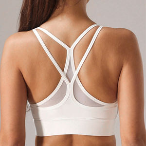 Soutien-gorge de sport sans fil rembourré confortable à boucle, motif animal, pour femme, maintien élevé, dos nageur, pour yoga, gym, fitness BY BS Yoga Bra 2026 - Product Image 3