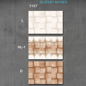 Carreaux muraux numériques en céramique émaillée brillante, combinaison bleu foncé, pour salle de bain et cuisine, 200x300mm, qualité A, prix compétitif - Product Image 6