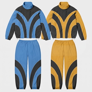 <b>Waterproof</b> Winter Windbreaker Tracksuit Set <b>Men</b> Unisex Spandex/Cotton Jacket Pants Outdoor Activewear Custom Logo Sports <b>Suit</b> - Product Image 6