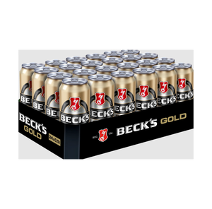 Beckk’s Gold <b>Beer</b> Pilsner 20 x 0.5L Glass Bottles 4.9 Percent ABV Reusable <b>Crate</b> Wholesale Supply Global Export - Product Image 2