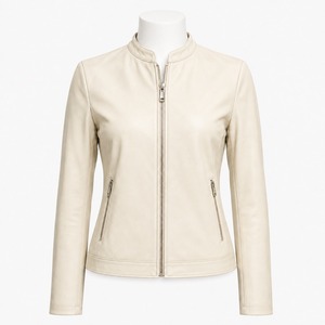 Trending Women Leather Jacket Winter <b>Heated</b> Breathable Windproof Soft Comfortable Material Modern Design Quality Stitching Fit - Product Image 1