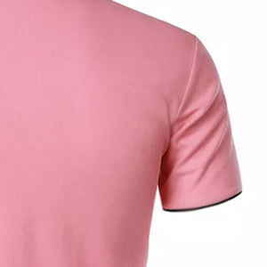 Camiseta de Manga Corta para Hombre, Diseño con su Propio Logotipo, Antiarrugas, Tejido Sólido, 100% Algodón, para la Temporada de Verano, Venta al Por Mayor - Product Image 5