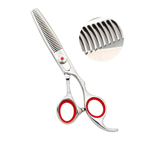 Factory Price High Quality Beauty Hair Cutting Thinning Scissors Set Stainless Steel <b>Handle</b> Sharp Blade Safety Thinning Scissors - Product Image 1