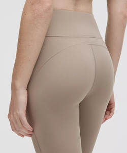 Leggings de sport taille haute unis, anti-cellulite, effet froncé fessier, sans couture, en Spandex/Nylon, extensibles dans les quatre sens - Product Image 4