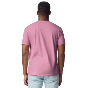 เสื้อยืดผู้ชาย CVC สีพลัมโรส ผ้าคอตตอนผสมพรีเมียม แขนสั้น ระบายอากาศได้ดี น้ำหนักเบา สวมใส่สบาย เสื้อเปล่าสำหรับตกแต่ง - Product Image 2