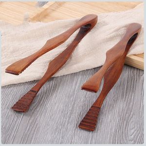 Pinces en bois pour la cuisine, le service, la grillade et la manipulation des aliments, fabriquées à la main à partir de bois naturel durable, conçues pour un usage quotidien - Product Image 6