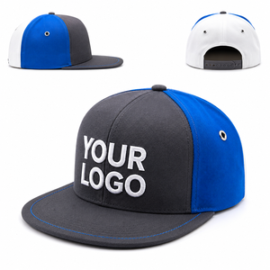 Custom Rubber Patch 6 Panel Snapback Baseball Cap Brushed Cotton Wholesale Bulk Supplier Buckle Closure For Men Women Teams New - Product Image 4