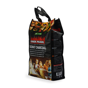 Charbon de bois de noix de coco longue durée de haute qualité 100% forme d'oreiller écologique briquettes de barbecue sans fumée inodore - Product Image 2