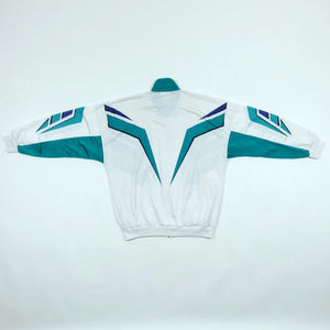 ชุดวินด์เบรกเกอร์สไตล์เรโทรยุค 90 แบบขายส่ง ชุดกีฬาผู้ชายผู้หญิงสั่งทำได้ ชุดวอร์มสองชิ้น ชุดจ็อกเกอร์ กันลม ชุดออกกำลังกาย - Product Image 3