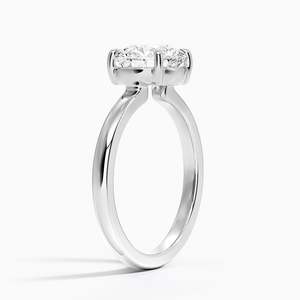 Beautiful Solitaire <b>Ring</b> <b>Crafted</b> from Solid 14K Yellow Gold - Product Image 4