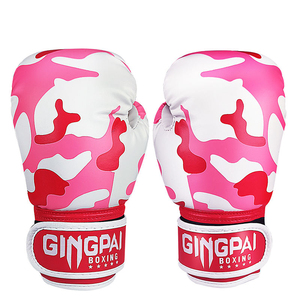Custom Boxing <b>Gloves</b> PU Leather Training Sparring <b>Gloves</b> for Men Women OEM ODM Private Label Wholesale Factory Waterproof - Product Image 1