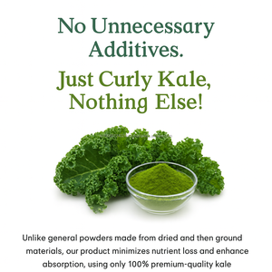 OEM Kale frisé biologique 100 pour cent Corée Superfood approvisionnement en vrac - Product Image 3