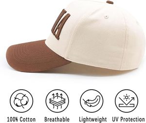Gorra de Béisbol Bordada de 6 Paneles, Ajustable, Unisex, Informal, de Tela de Algodón, para Adultos, Estilo para las Cuatro Estaciones - Product Image 3