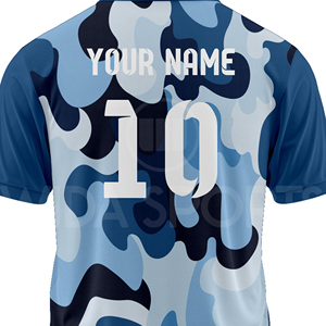 Custom Cricket Jersey Sublimation Printing Breathable 100% Polyester Eco-Friendly Team Shirt Lightweight Direct Factory Supplier - Product Image 5