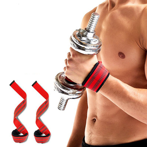 Hot Sale Custom Logo Polyester Cotton Weight <b>Lifting</b> <b>Straps</b> Adjustable Durable Unisex Cotton <b>Strap</b> <b>for</b> Gym Weightlifting - Product Image 5
