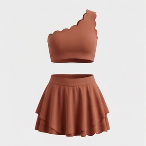 Nouvel ensemble de vêtements de sport sans couture, personnalisé, soutien-gorge de yoga et short, vêtements de sport pour femmes, tenue de fitness - Product Image 1
