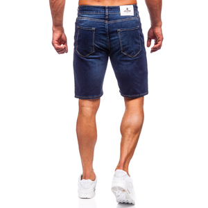 กางเกงขาสั้นลำลองผู้ชายสั่งตัดพิเศษ สวมใส่สบาย ระบายอากาศได้ดี แห้งเร็ว กันลม สีพื้น ย้อมสีทั้งผืน ผ้าแคนวาส ทอแบบถัก - Product Image 4