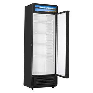 Commercial 13.3 CU.FT Glass Door Display Refrigerator Cooler Beverage Merchandiser <b>Freezer</b> - Product Image 1