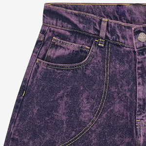 Shorts de Mujer con Lavado Ácido, Cintura Elástica, Casuales, Resistentes, Transpirables, de Secado Rápido, para Verano, con Logotipo Personalizado al por Mayor - Product Image 4