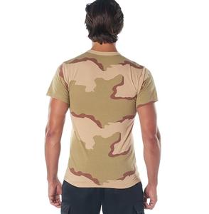 Camiseta de Camuflaje Realtree para Hombre, 100% Algodón, Cuello Redondo, Manga Corta, para Caza y Actividades al Aire Libre, Transpirable, MOQ Bajo, Gran Venta - Product Image 3
