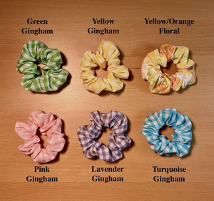 Coleteros de Lujo Hechos a Mano 100% Algodón Ecológico de Colores Surtidos al por Mayor, Coleteros Suaves y Elásticos Estampados para Cola de Caballo, Accesorios de Moda para el Cabello - Product Image 3