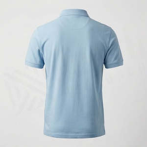 เสื้อโปโลแบบยูนิเซ็กซ์ไซส์ใหญ่พิเศษ ผ้าฝ้าย ออกแบบโลโก้ OEM ตามสั่ง เสื้อผ้าทำงานสำหรับผู้ชาย เสื้อยืดสีตามสั่ง - Product Image 2