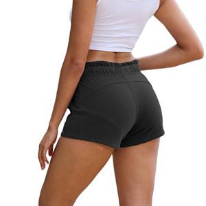 Shorts en molleton de coton premium pour hommes, coupe décontractée, doux, en tissu éponge, pour la course, la gym, le fitness, look décontracté, streetwear, shorts pour femmes - Product Image 2