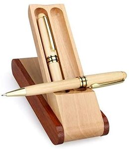 Handcrafted Wooden <b>Pen</b> Holder – Stylish Desk <b>Organizer</b> and Pencil Stand for Home, Office, Study Table & Workstation Decor - Product Image 1