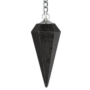 <b>Top</b> Selling Premium Quality Black Tourmaline <b>Crystal</b> Pendulum Conical Shape Polished Carving Beautiful Dowsing Tool Energy - Product Image 2