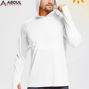 Sudaderas con capucha para hombre, ligeras, de tela transpirable, perfectas para levantamiento de pesas, correr y entrenar. - Product Image 5