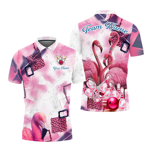 เสื้อโบว์ลิ่งแบบสปอร์ตสำหรับผู้ชายสั่งทำขายส่ง ผ้าถัก ระบายอากาศได้ดี แห้งเร็ว สำหรับทีมโบว์ลิ่ง - Product Image 5