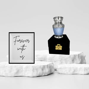 Urna Blanca de Estilo Americano Fabricada con Aluminio Premium, Capacidad de 200 Pulgadas Cúbicas, Encarna la Elegancia y la Tranquilidad para la Conmemoración - Product Image 3