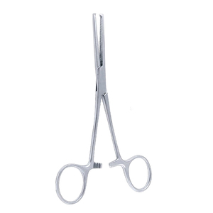 Pinces hémostatiques robustes en acier inoxydable avec mécanisme de verrouillage à cliquet pour procédures médicales - Product Image 4