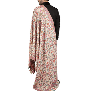 Hot Selling Men's Winter Wool Pashmina Shawls Best Design Traditional Scarves Long Solid <b>Pattern</b> High Quality Customized Direct - Product Image 5